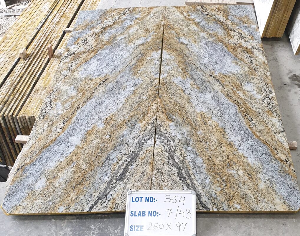 Armani Gold Granite Cutter Size Slab